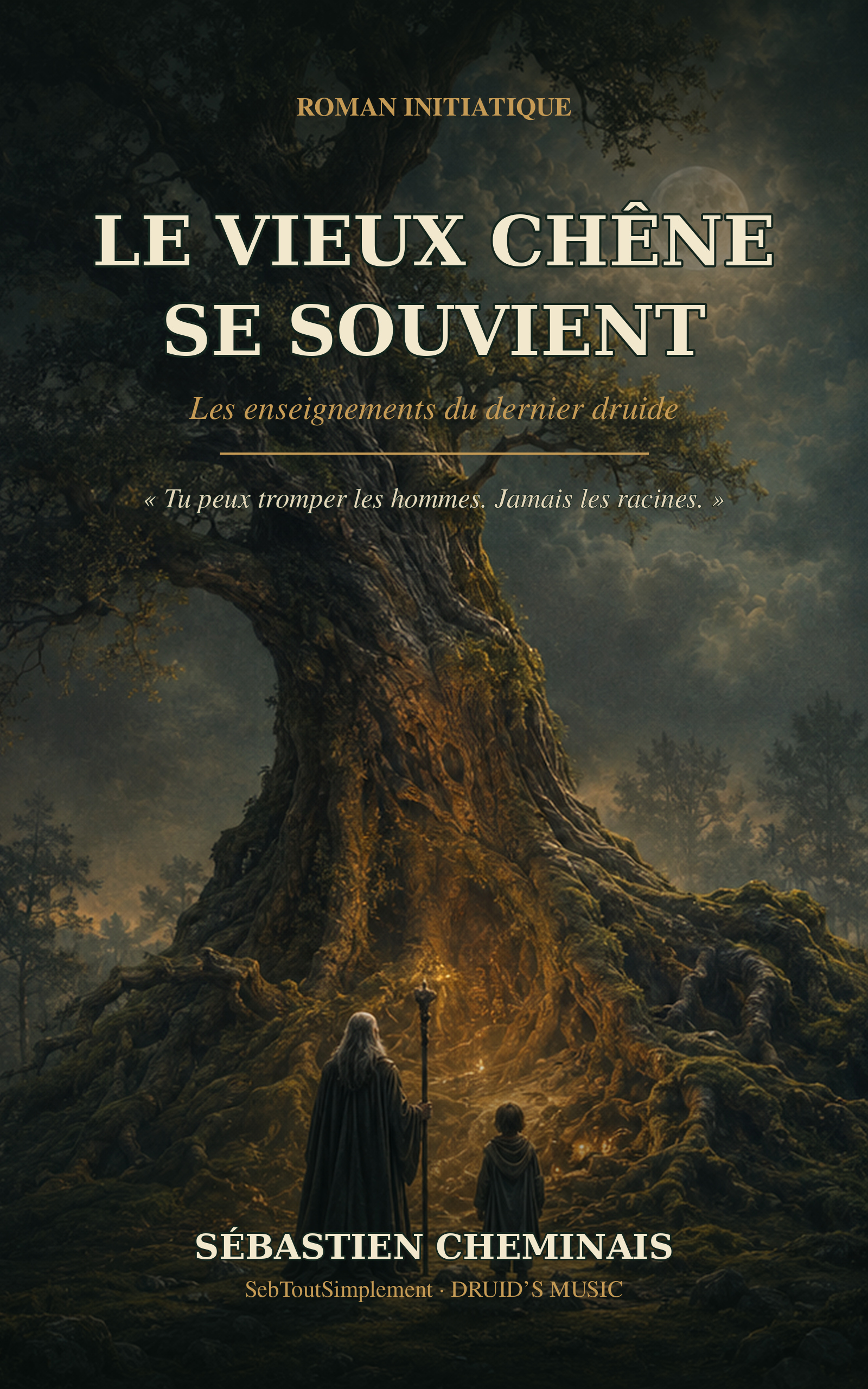 Couverture du roman Le Vieux Chêne se souvient de Sébastien Cheminais