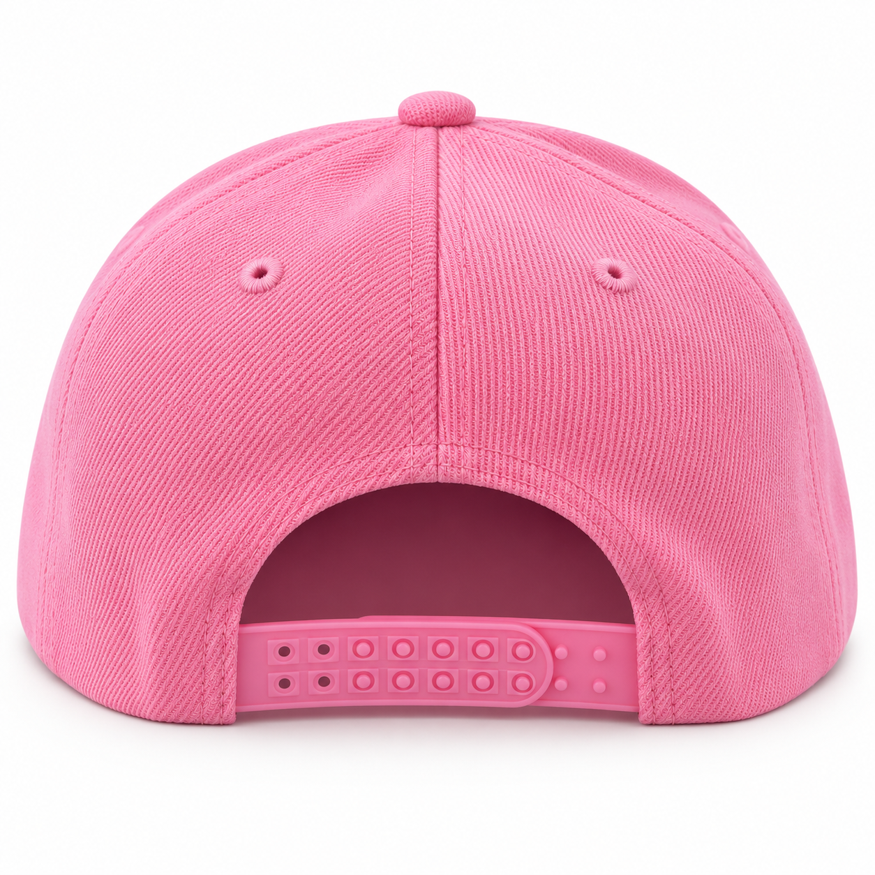 Snapback rose DRUID’S MUSIC vue de dos avec fermeture réglable